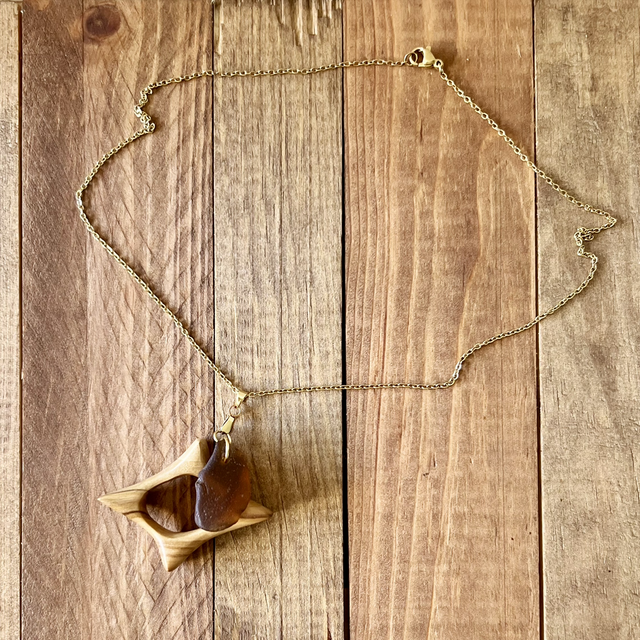  Pendentif &#039;Étoile d&#039;Olivier&#039;