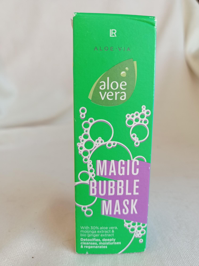 Soin visage Magic Bubble Mask, 30% aloé Vera, 50 ml