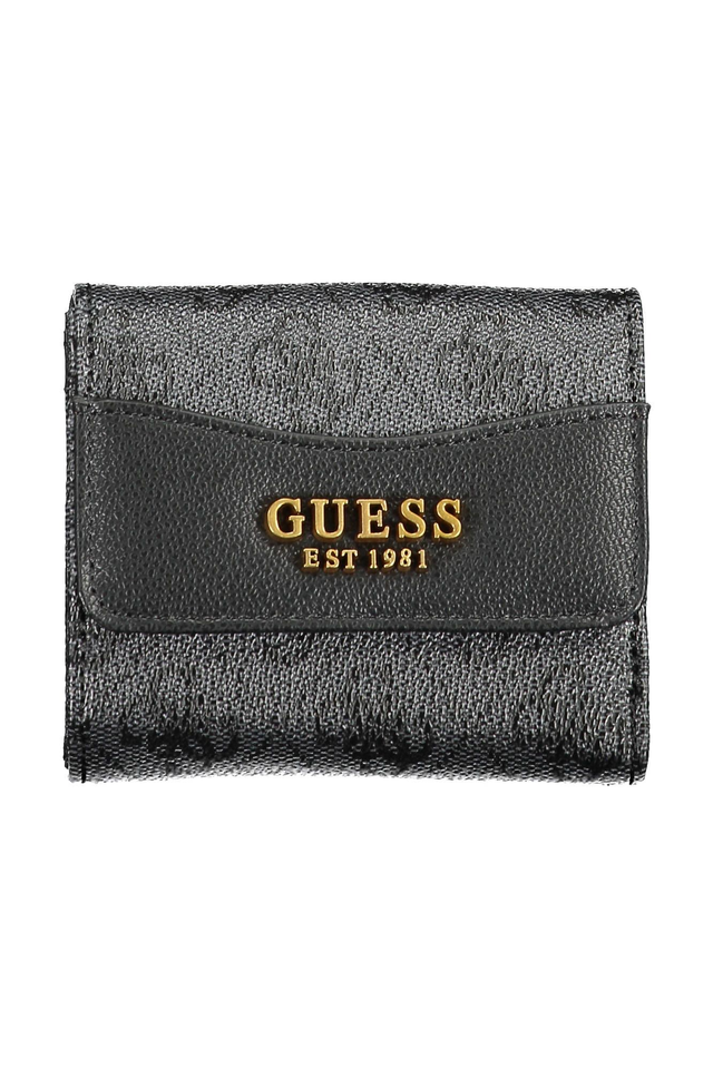 GUESS JEANS PORTAFOGLIO DONNA NERO