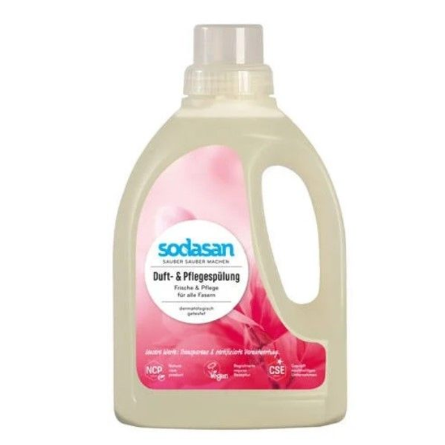 Sodasan Duft- &amp; Pflegespülung, 750ml Flasche