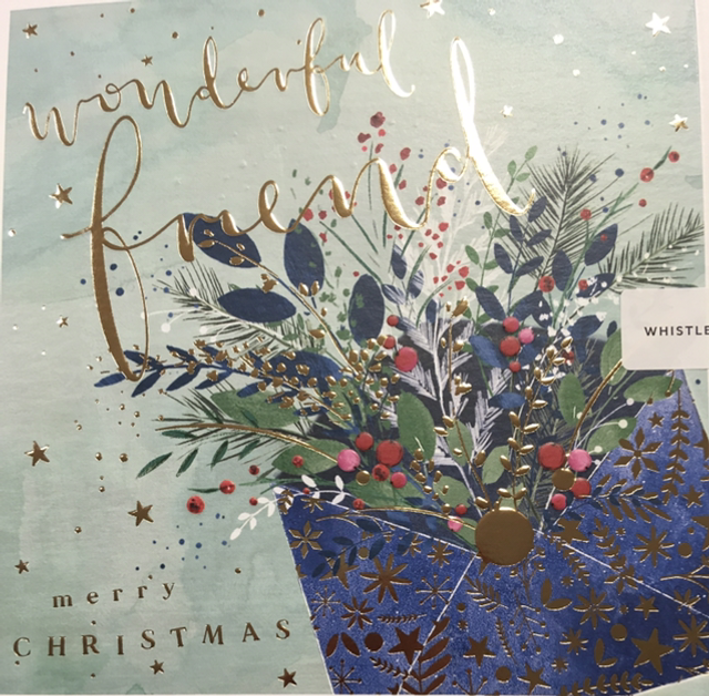 Christmas Friend Large (Floral) WF