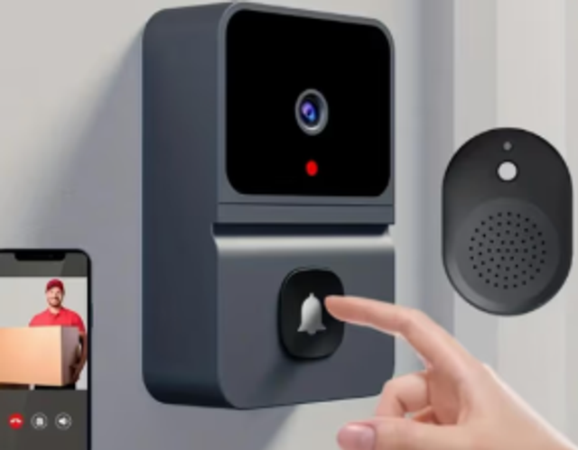 Slimme deurbel camera met WIFI - Wit (50m bereik)