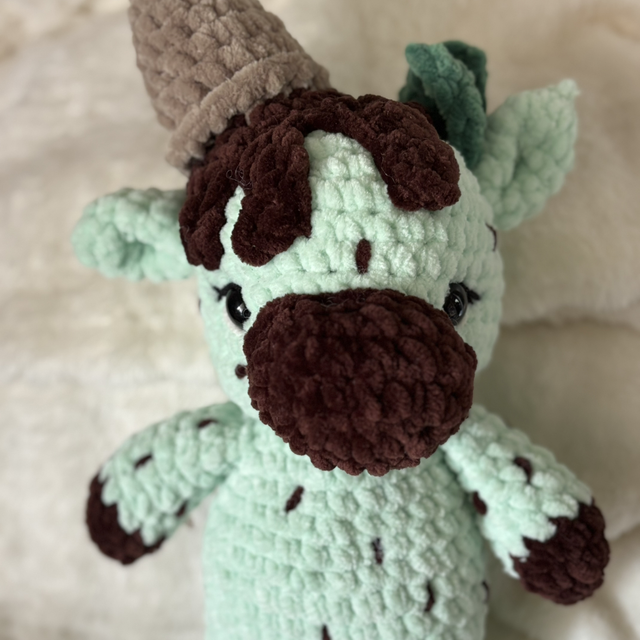 Vache glace menthe/choco🍦 