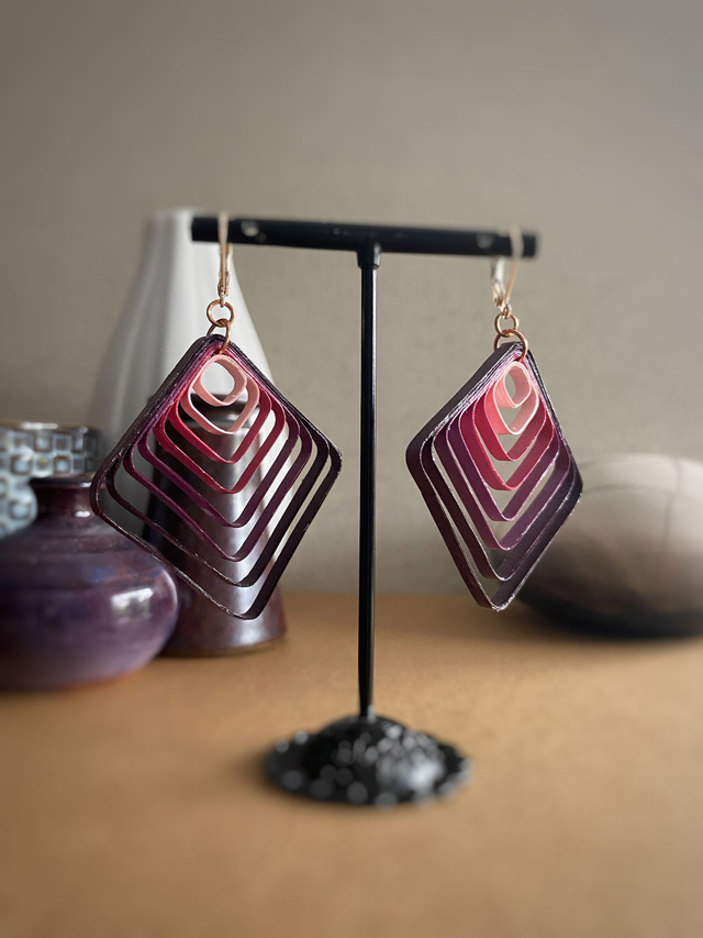 Géométrique dégradé losange