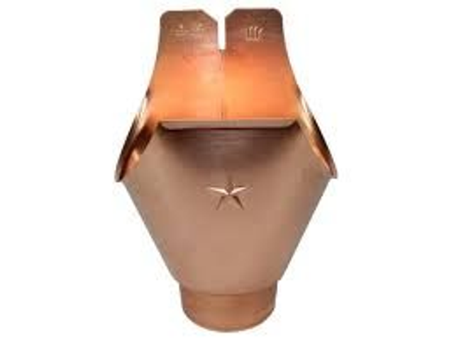 Cu Einhangstutzen geliefert und montiert