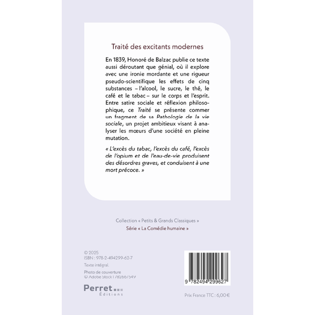 Traité des excitants modernes