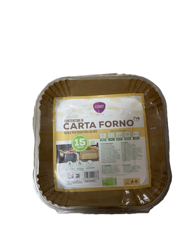 CLENDY CONTENITORI FORNO PER FRIGGITRICE ARIA CM.22 PZ.15