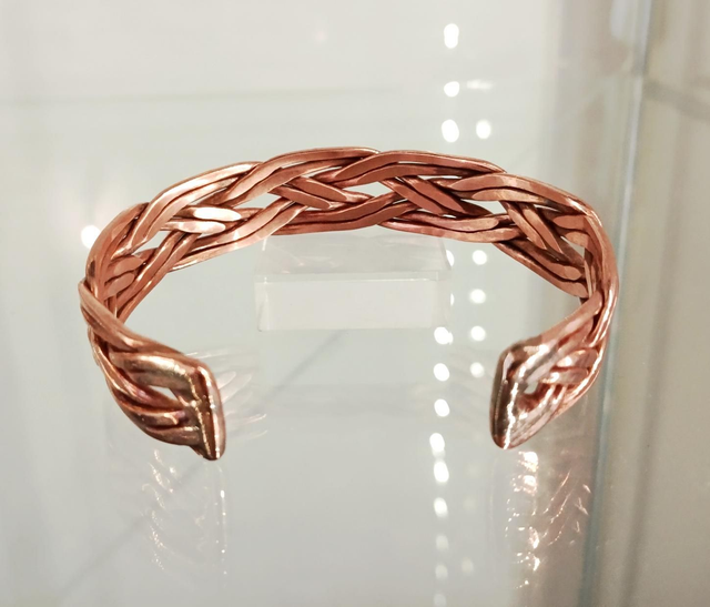 Bracelet en cuivre 8 brins