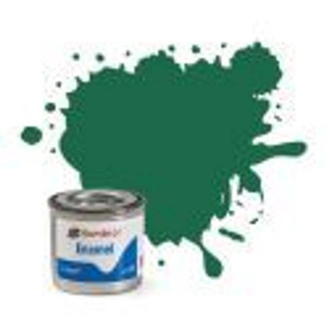 AA0326 No 30 Dark Green Matt Enamel Paint (14ml)