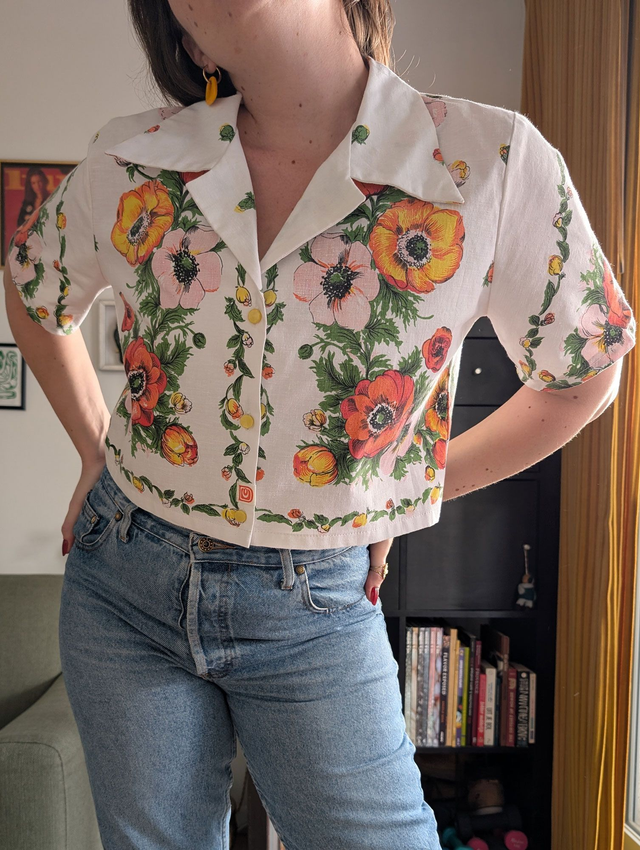 Chemise Eglantine Fleurs