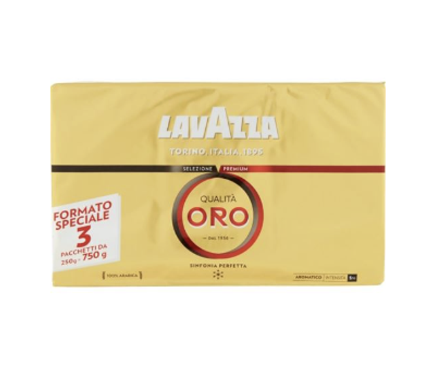 Lavazza - Oro - Őrölt kávé 3 x 250g