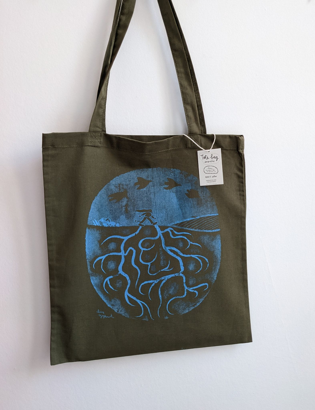 Tote bag en balade