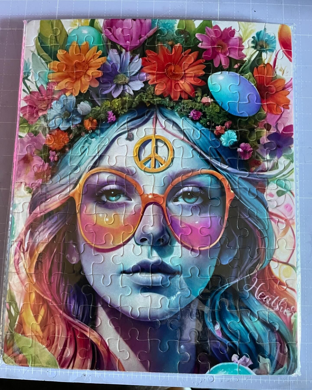 Puzzel &quot;Flower Power&quot; 120 stukjes