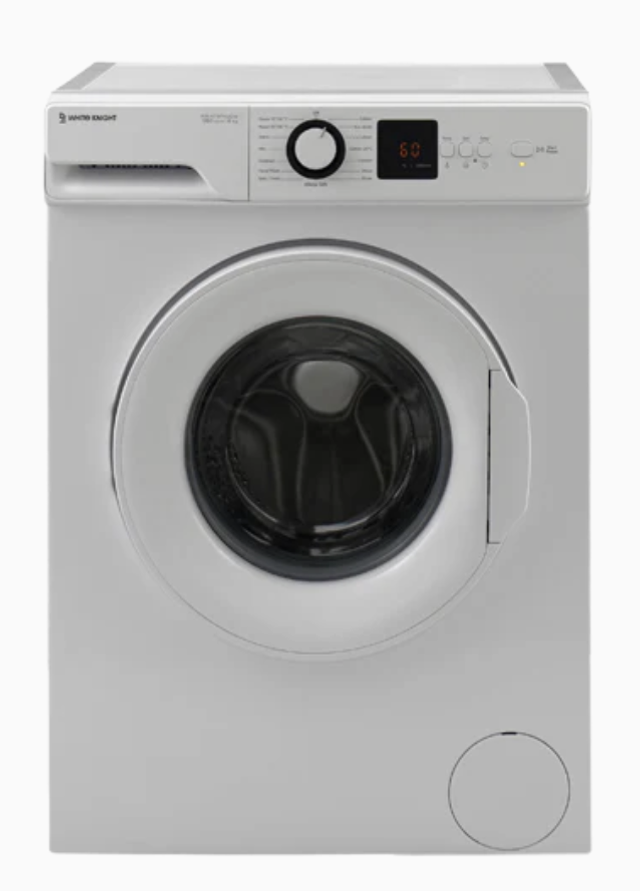 White Knight WK-ATWM126W 6kg Washing Machine with 1200rpm - White - 