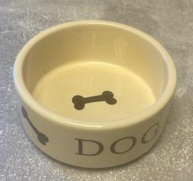 Keramisch voer/drinkbak Dog