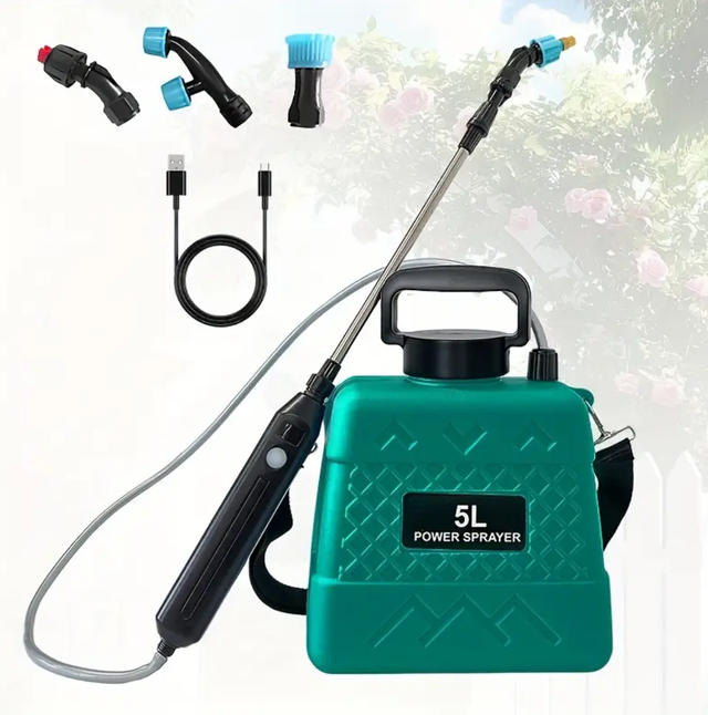Pulvérisateur électrique 5L – Rechargeable &amp; multifonction
