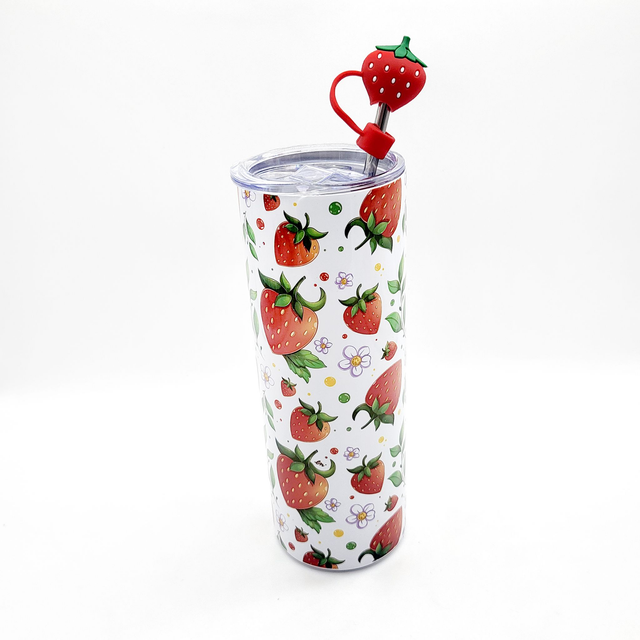 Gourde isotherme Fraise