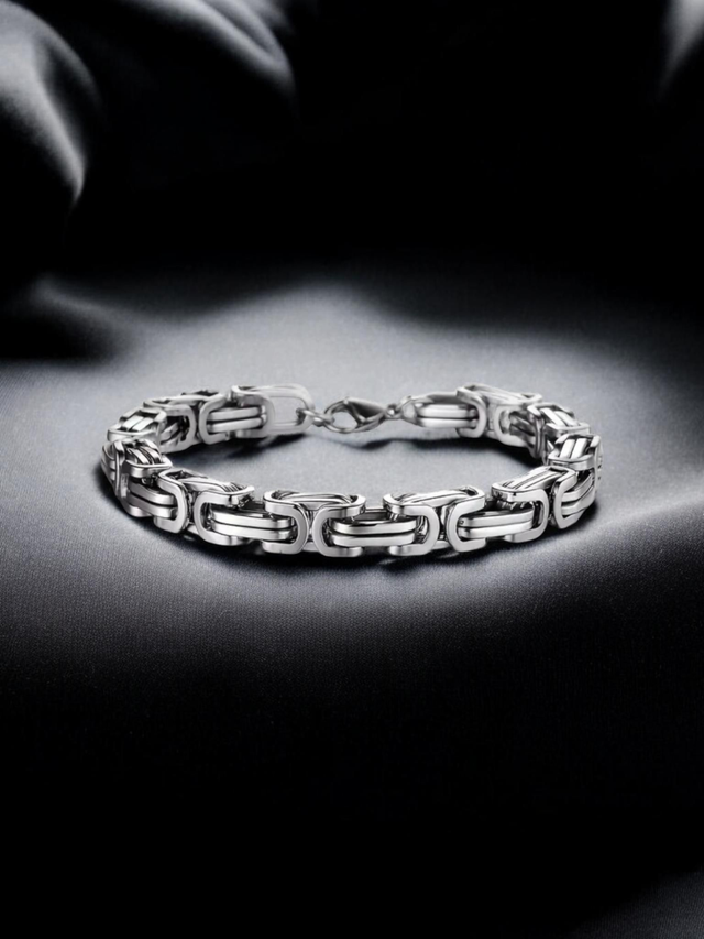 Bracelet Hip Hop Maille Byzantine