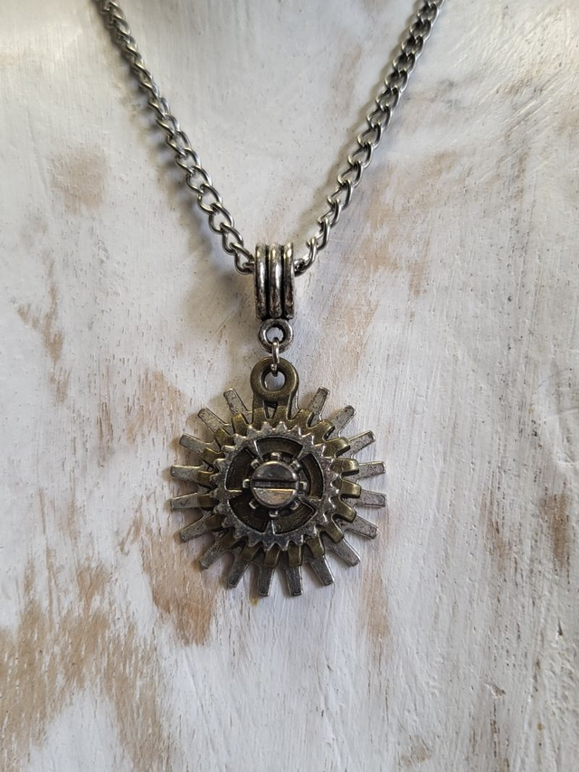 Collier "Rouages du Temps"