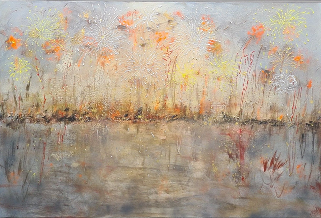 PYROTECHNIQUE 9 - 150x100cm