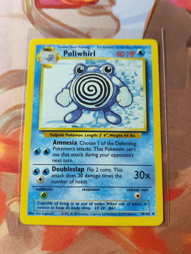 Poliwhirl 38/102 Base Set 