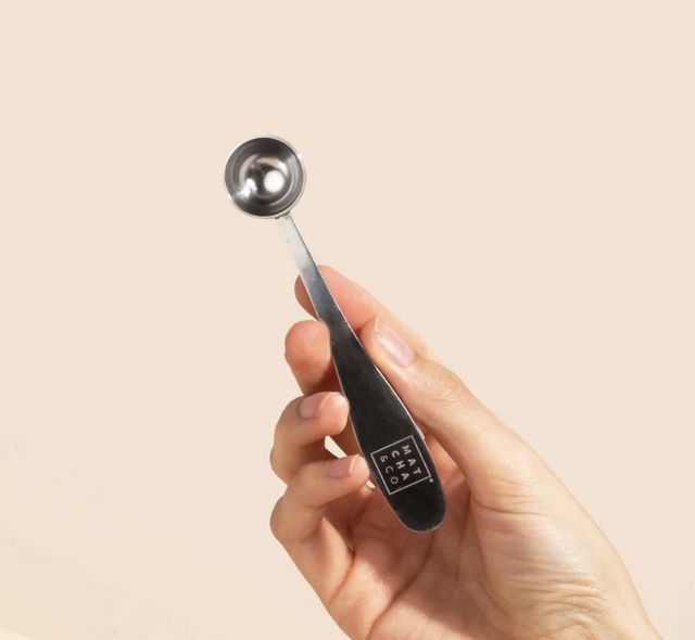 Cuchara medidora de matcha