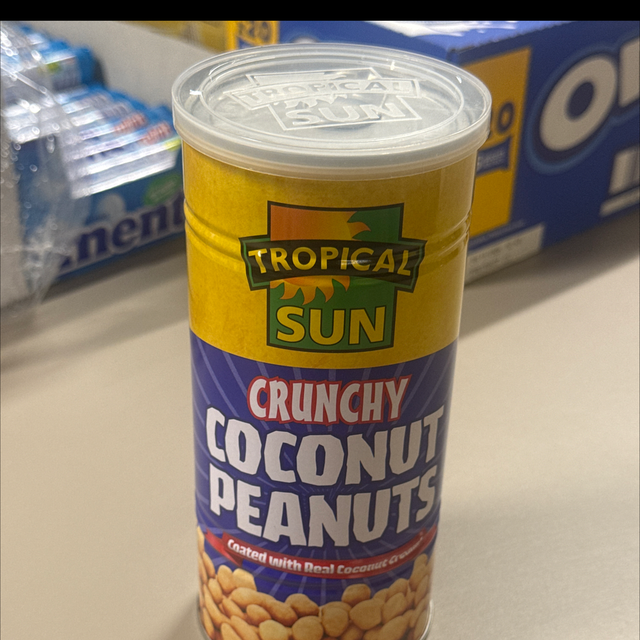 Tropical Sun Crunchy Coconut 330g Peanuts