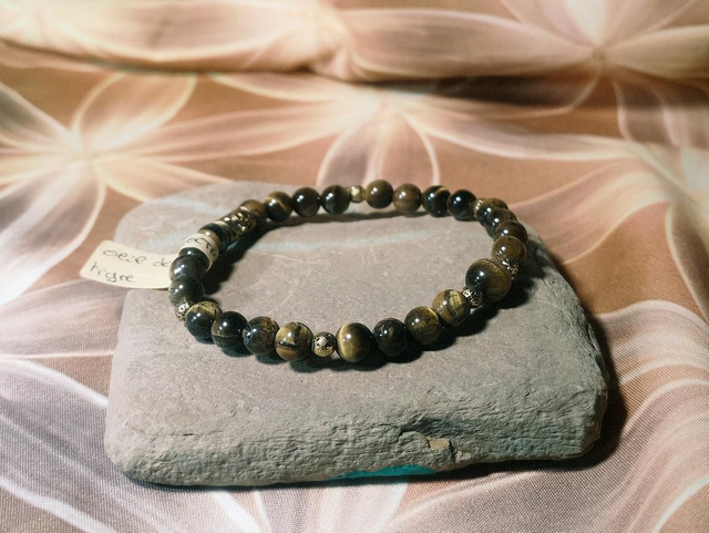 Bracelet Œil De Tigre 6 mm