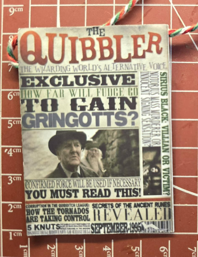 Quibbler Fudge decoration 