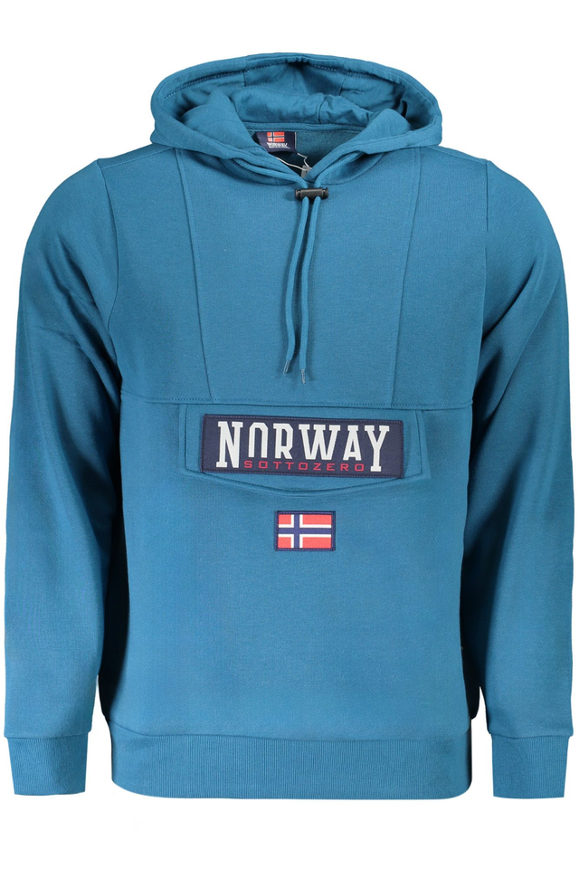 NORWAY 1963 FELPA SENZA ZIP UOMO BLU