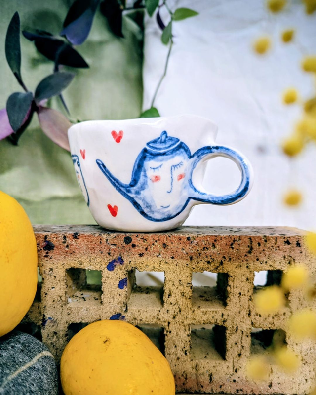 Tasse "Visages imaginaires"