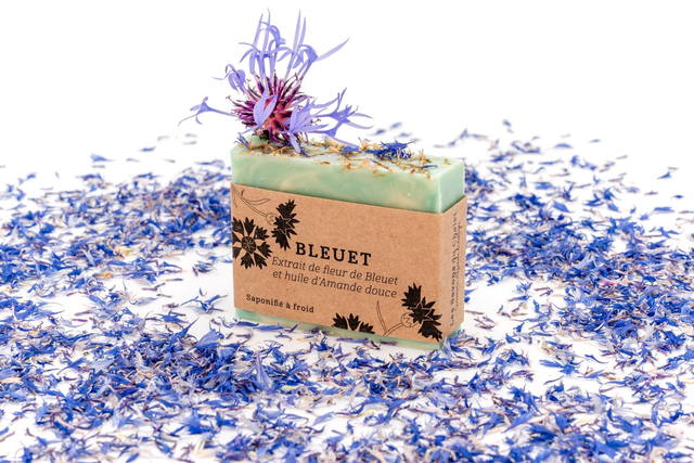 Savon artisanal BLEUET