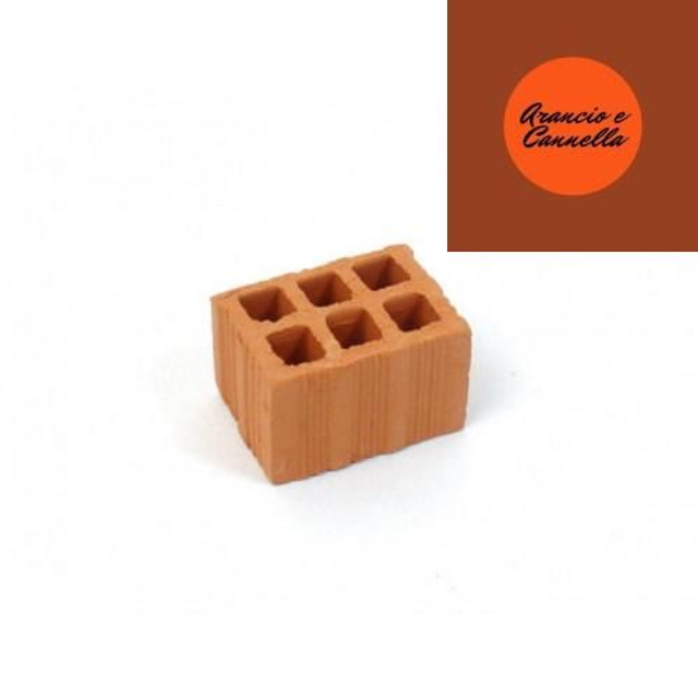 Mattoncino in Terracotta - Arancio e Cannella