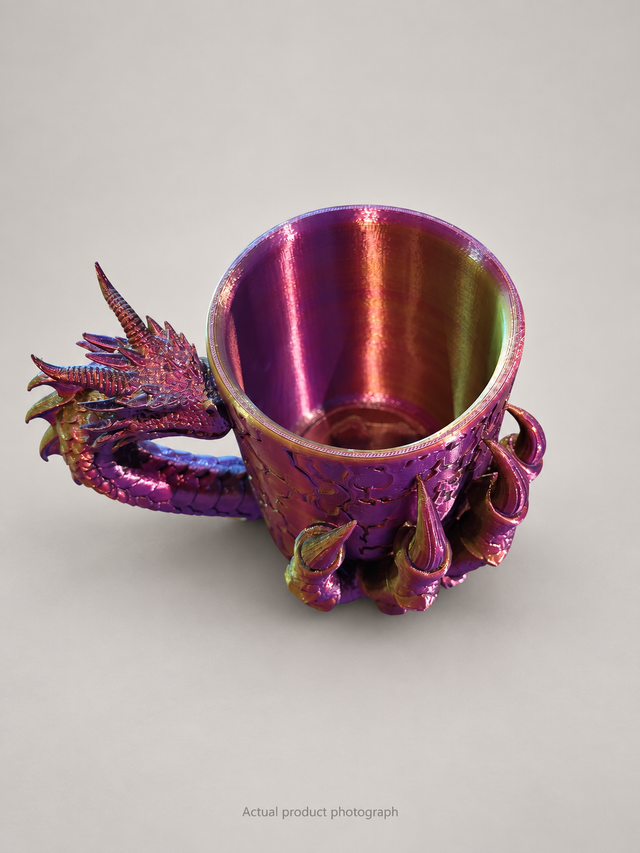 Dragon Claw – Iridescent Decorative Vessel