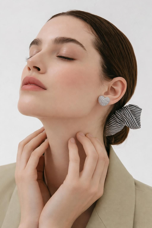 Lot de 2 boucles d'oreilles-Collection Mere-fille