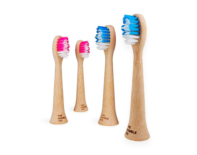 [The Humble Co.] Opzetborstels - Bamboe - 4-pack - Philips Sonicare