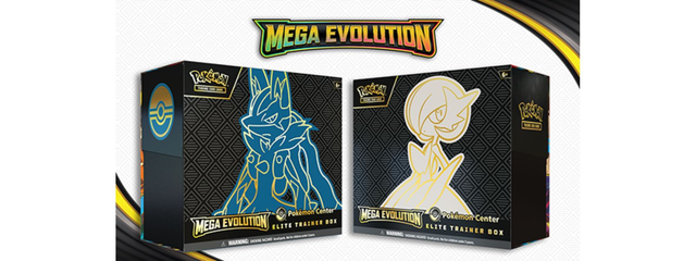  Mega Evolution Pokémon Center Elite Trainer Box (Mega Lucario) - (Mega Gardevoir) PACK 2 ETB