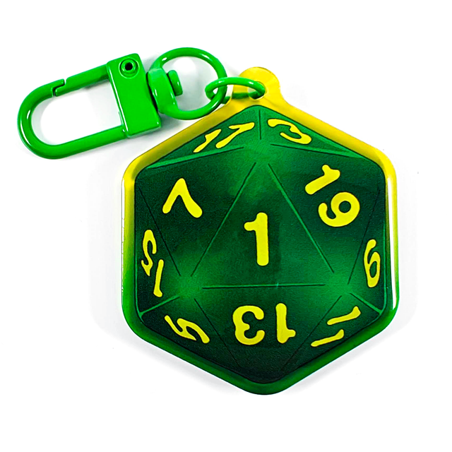 Roll 1 Dice Keychain