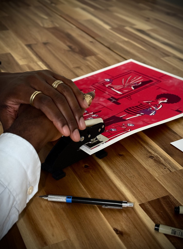 Tirage d'Art "Fleurs de PLOMBES" A3 - Édition Limitée