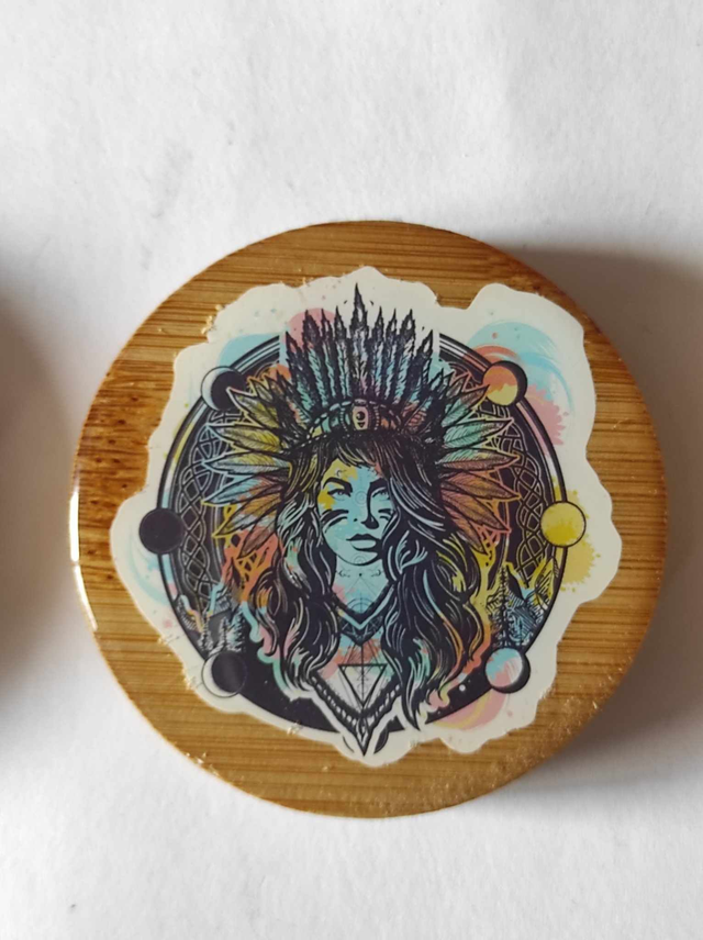 Décapsuleur indienne shamane magnétique frigo