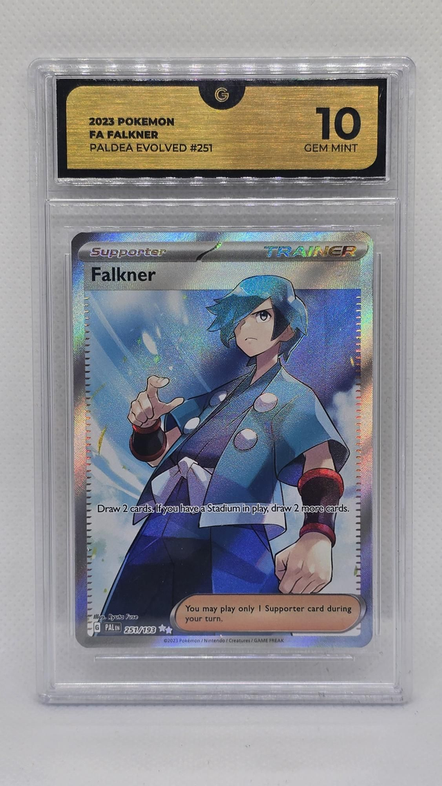 FALKNER , #251 PALDEA EVOLVED 2023, [GG 10]