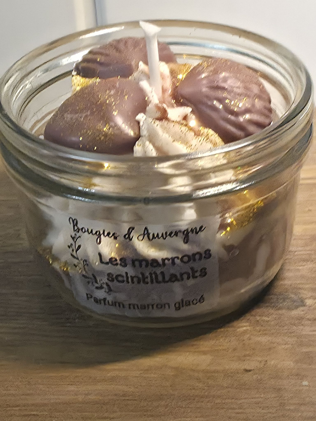 Les marrons scintillants parfum marron glacé