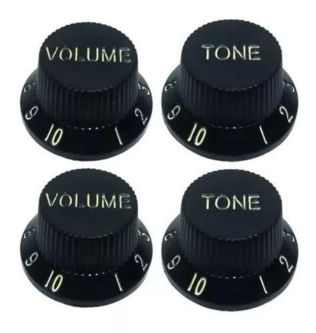 Knobs Preto 2 Vol. 2 Tone Cód 499