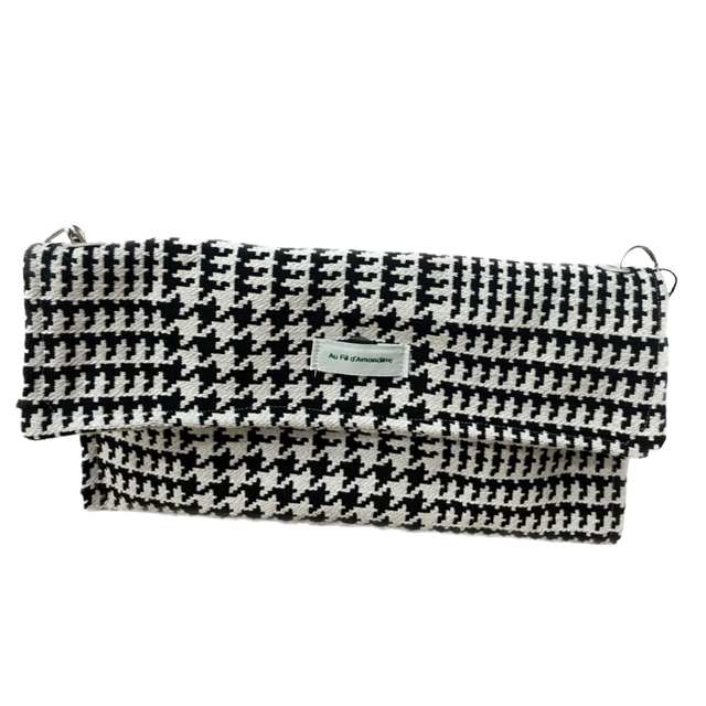 Pochette - pied de poule 