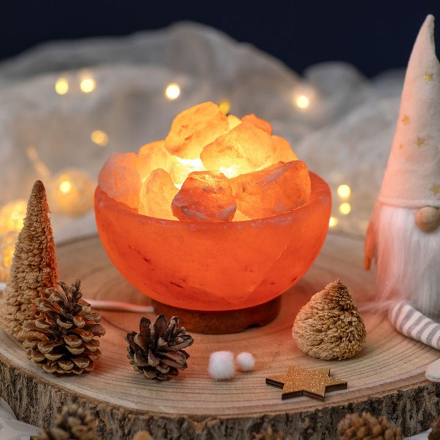 Lampe de Sel Bol et morceaux 