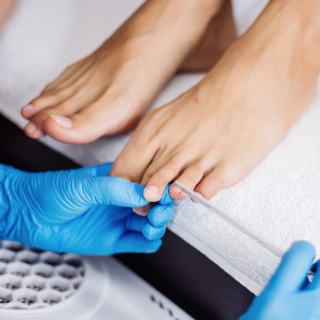 Beauté des pieds sans vernis