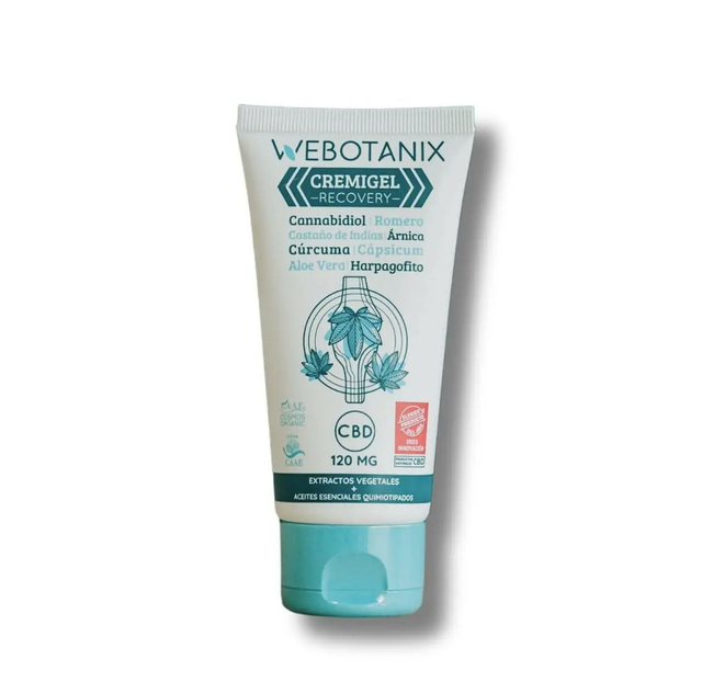 Cremigel Óseo Recovery CBD BIO WeBotanix 75ml