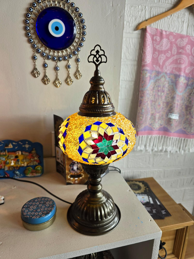 Large Mosaic Table Lamp
