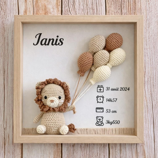 Cadre animaux personnalisé 