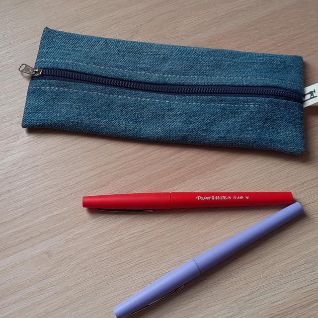 Trousse plate jeans
